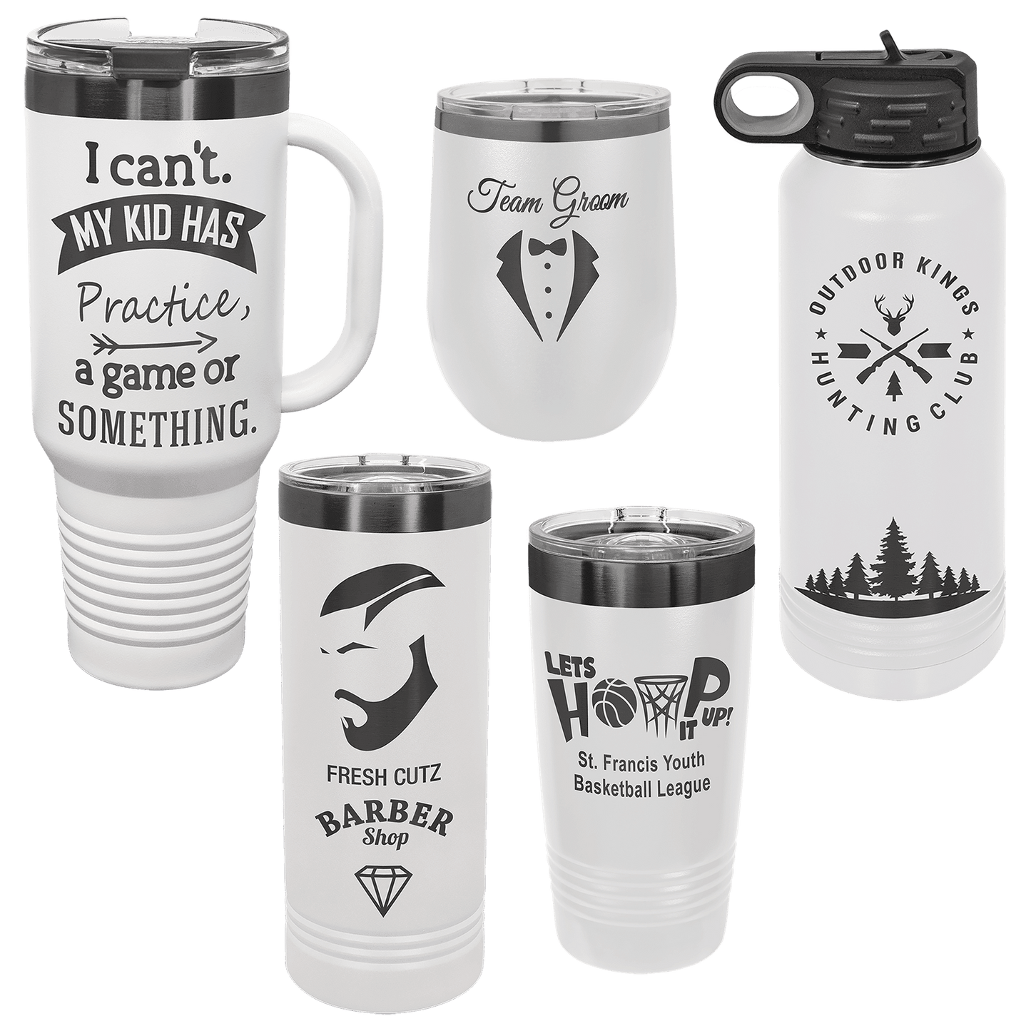 Ion-plated drinkware