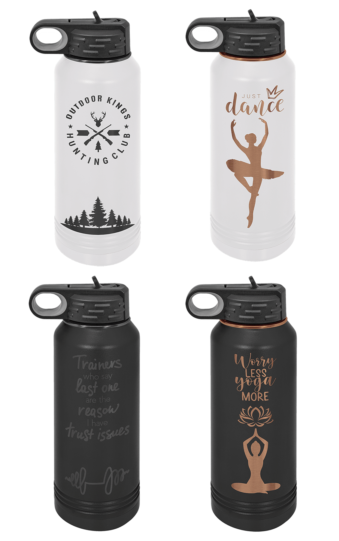 Ion-plated drinkware