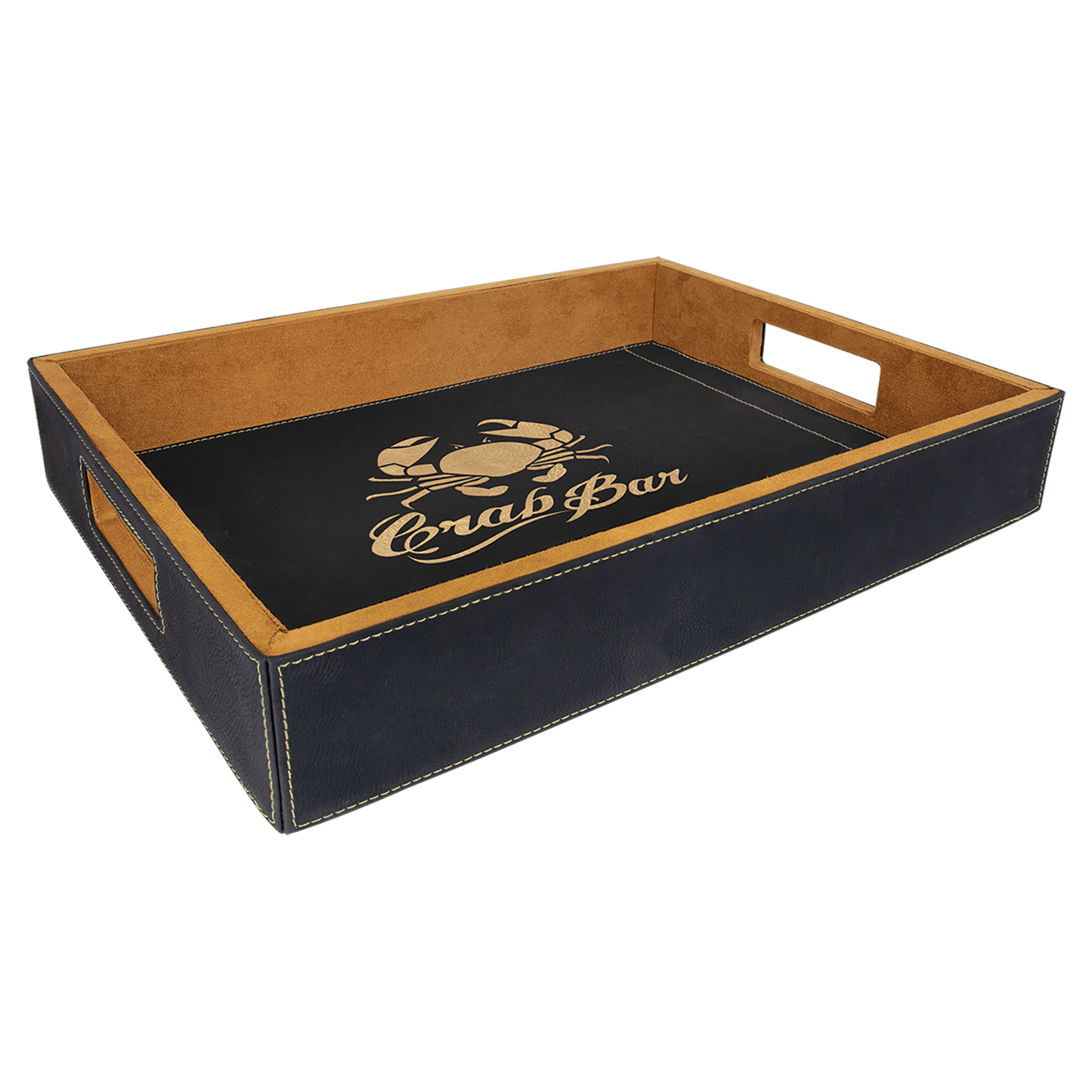 Leatherette Serving Tray
