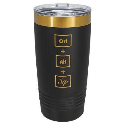 Ion-plated drinkware