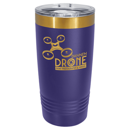 Ion-plated drinkware