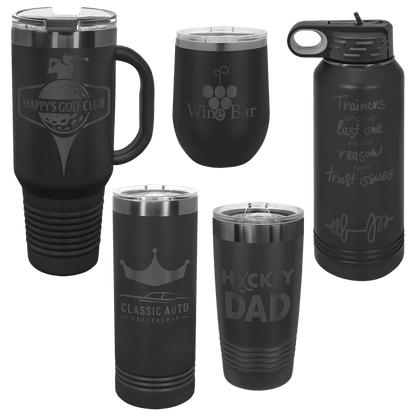 Ion-plated drinkware