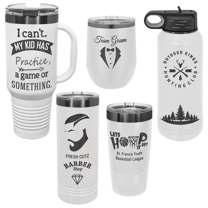Ion-plated drinkware