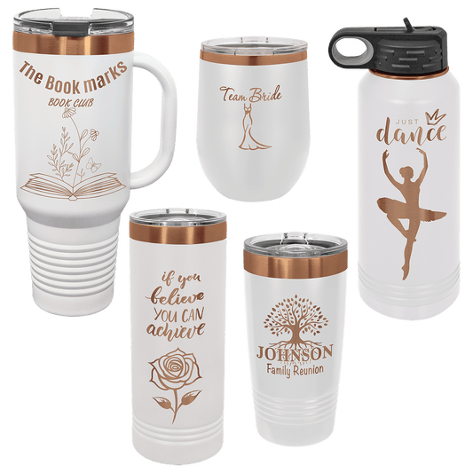 Ion-plated drinkware