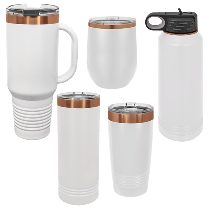 Ion-plated drinkware