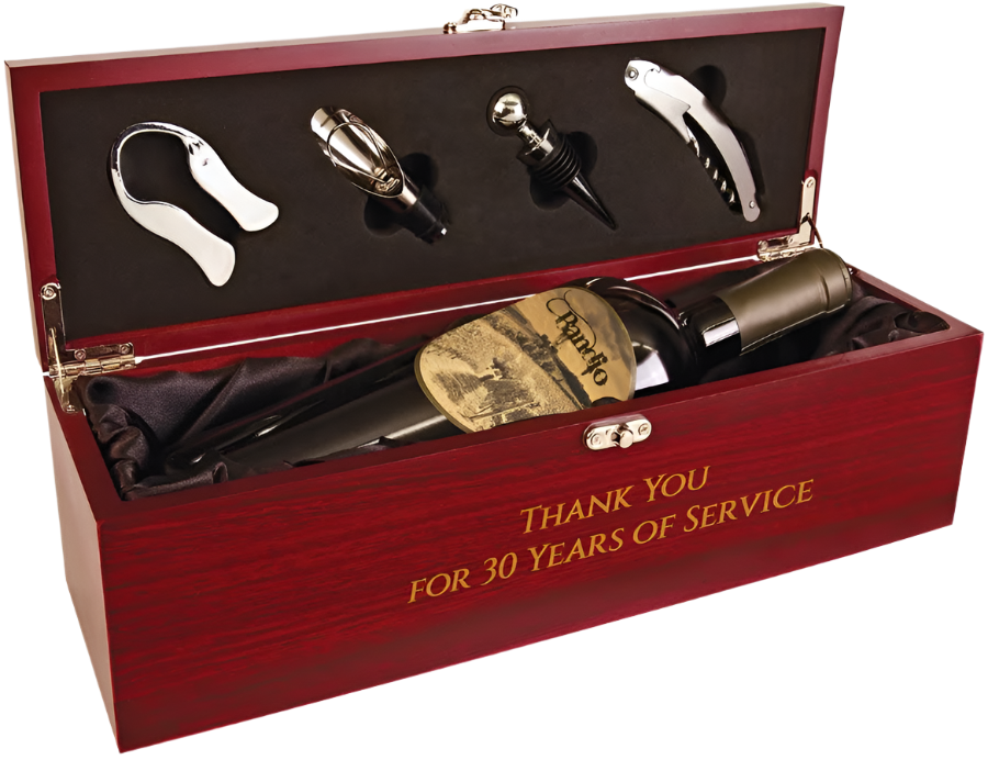Wine Box with tools